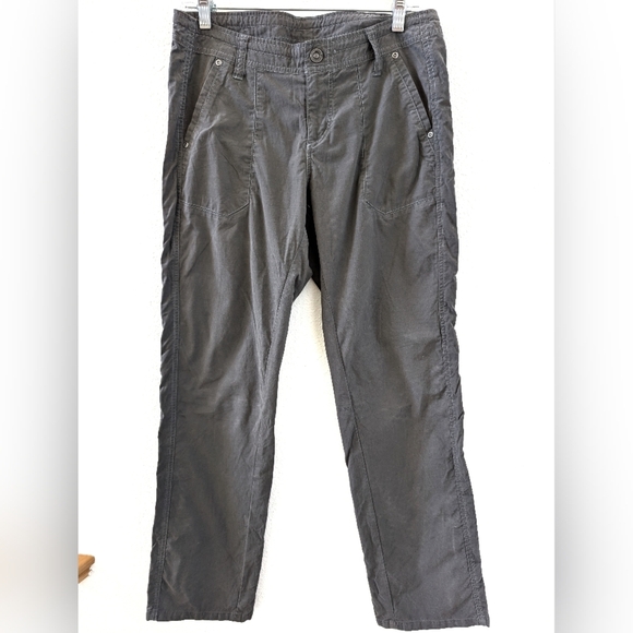 Kuhl Cargo Hiking Pants Women's 8 Gray Straight Leg - Picture 1 of 6